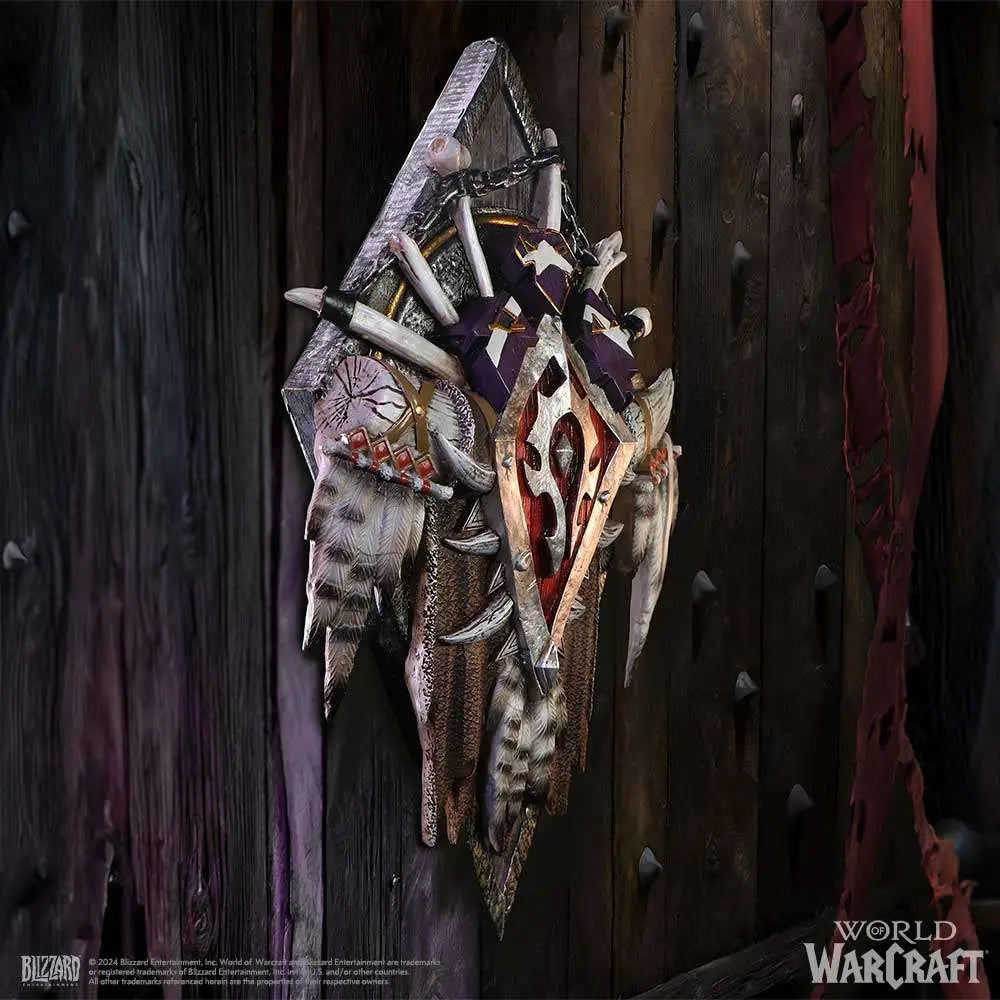 WORLD OF WARCRAFT HORDE WALL PLAQUE