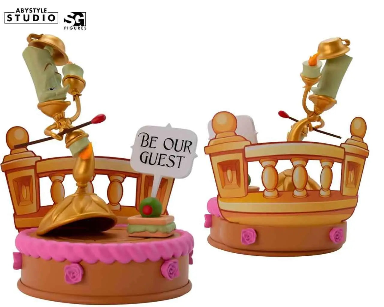 DISNEY BEAUTY & BEAST LUMIERE SUPER FIGURE COLLECTION 1/10 STATUE