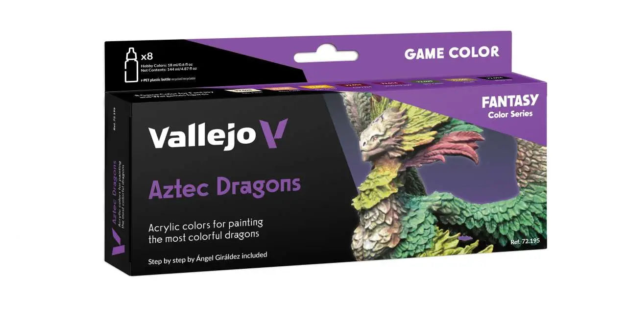 GAME COLOR SET 72195 AZTEC DRAGONS