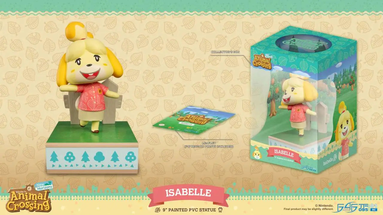 ANIMAL CROSSING NEW HORIZON ISABELLE PVC STATUE