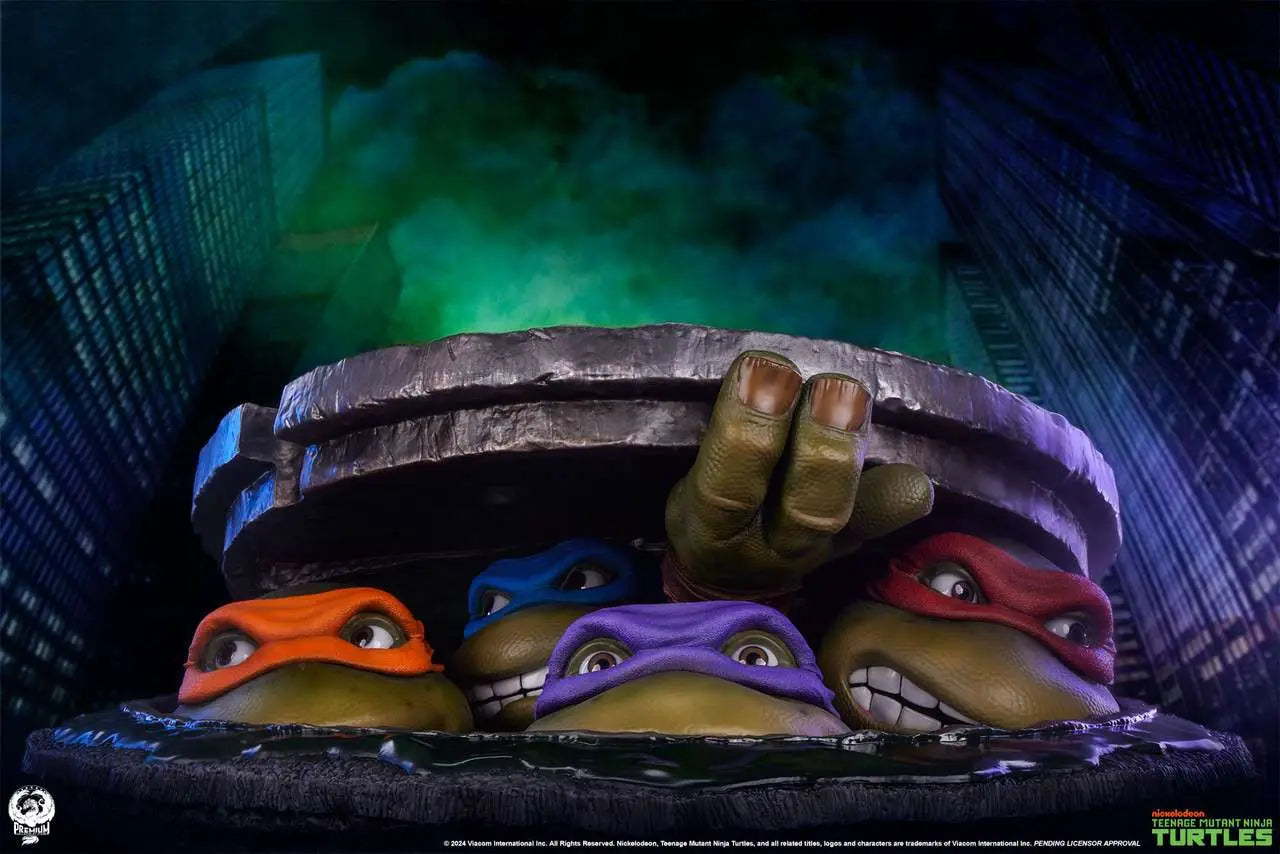 TMNT UNDERGROUND 1:1 SCALE DIORAMA