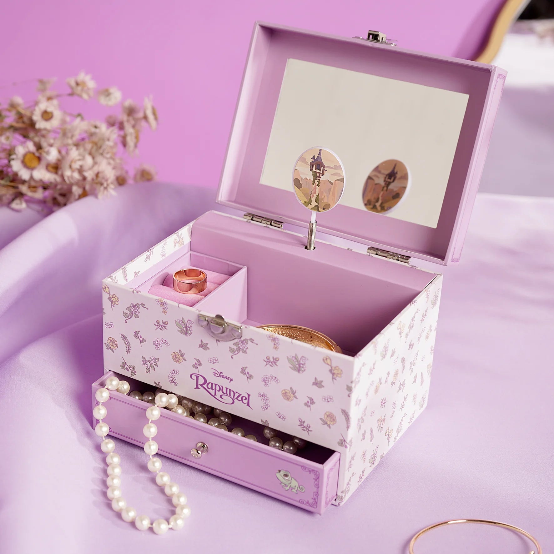 DISNEY PRINCESS - Rapunzel - Musical Jewellery Box