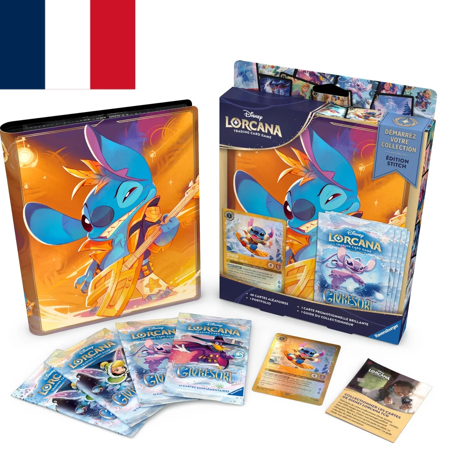 DISNEY - Lorcana -Trading Cards Collec. Starter Set Stitch Edition -FR