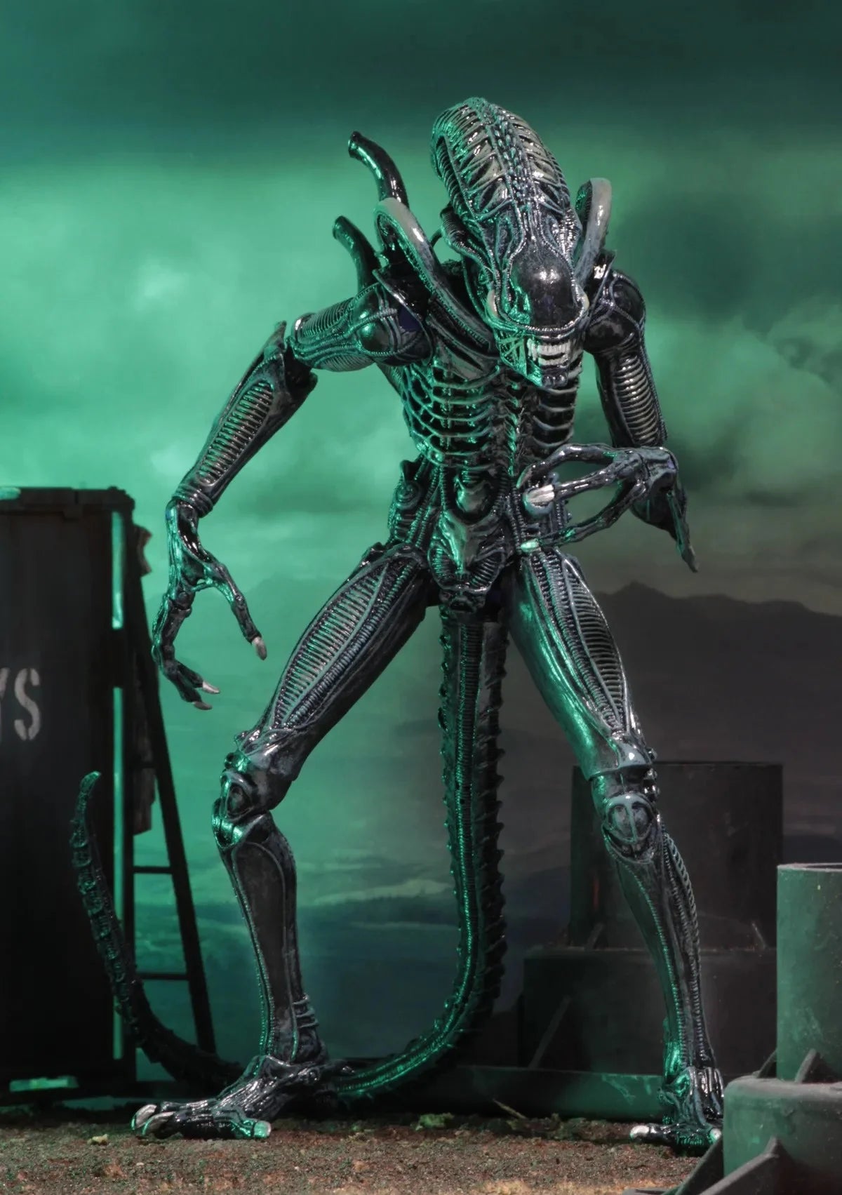 ALIENS - Warrior Alien Blue - Figure Ultimate 23cm