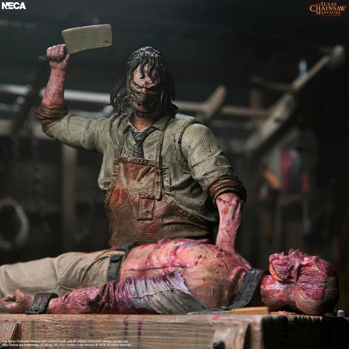 THE TEXAS CHAINSAW MASSACRE - Slaughterhouse - Box Set Figure 17cm