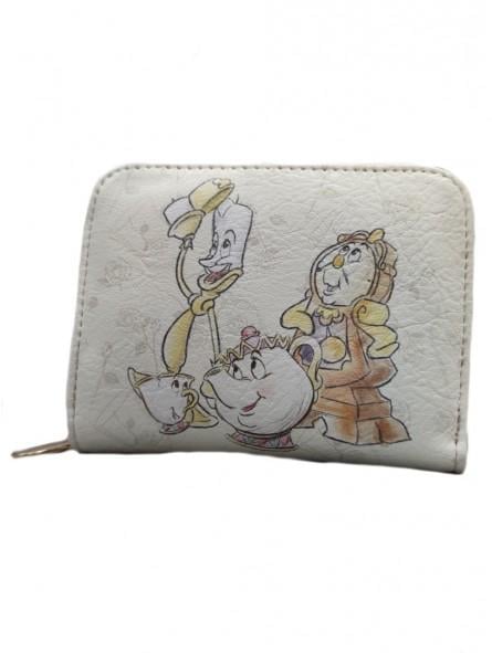THE BEAUTY & THE BEAST - Faux-Leather Wallet