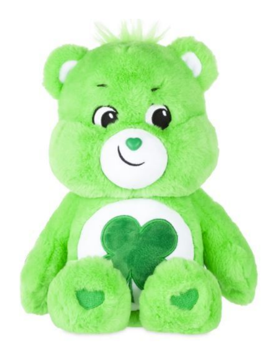 CAREBEAR - Good Luck Bear - BOX Plush 35cm