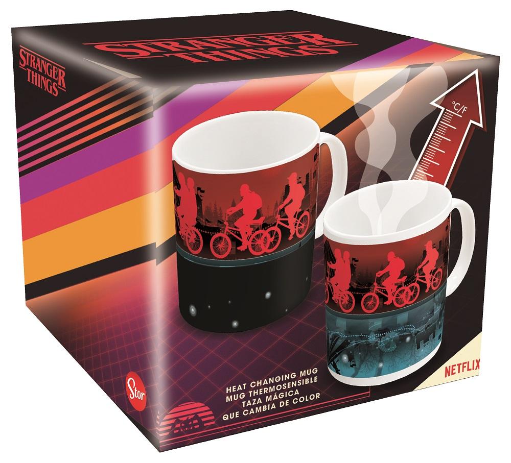 STRANGER THINGS - Vélos - Mug Thermoréactif - 325ml