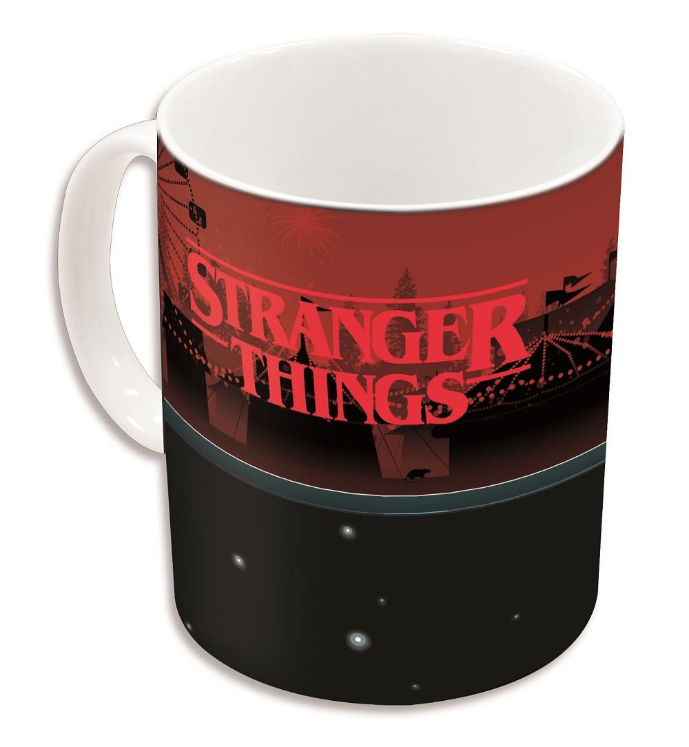 STRANGER THINGS - Vélos - Mug Thermoréactif - 325ml