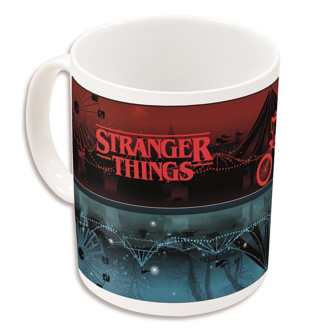 STRANGER THINGS - Vélos - Mug Thermoréactif - 325ml