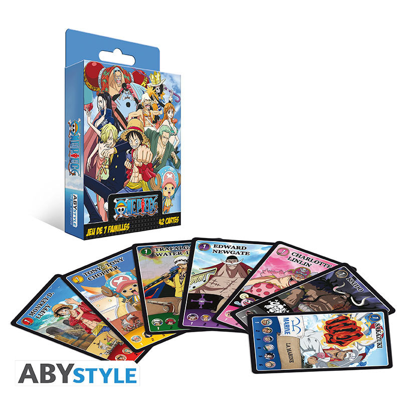 ONE PIECE - 7 Family games - Cards Game (FR only)