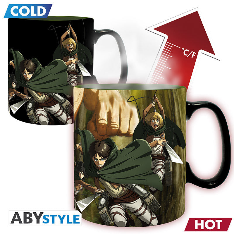 ATTACK ON TITAN - Season 3 - Mug Heat Change 460ml