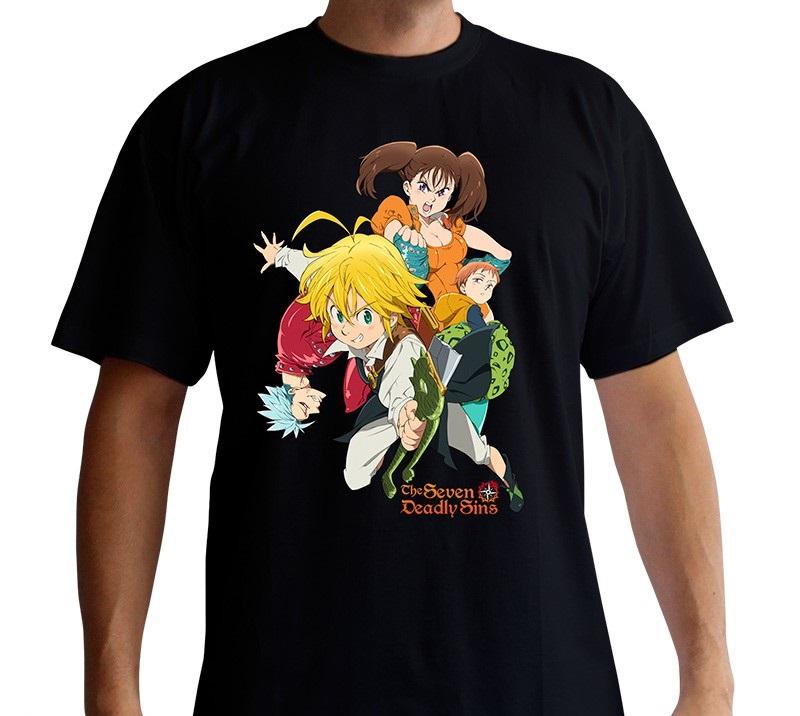 SEVEN DEADLY SINS - Group - Men's T-Shirt - (M)