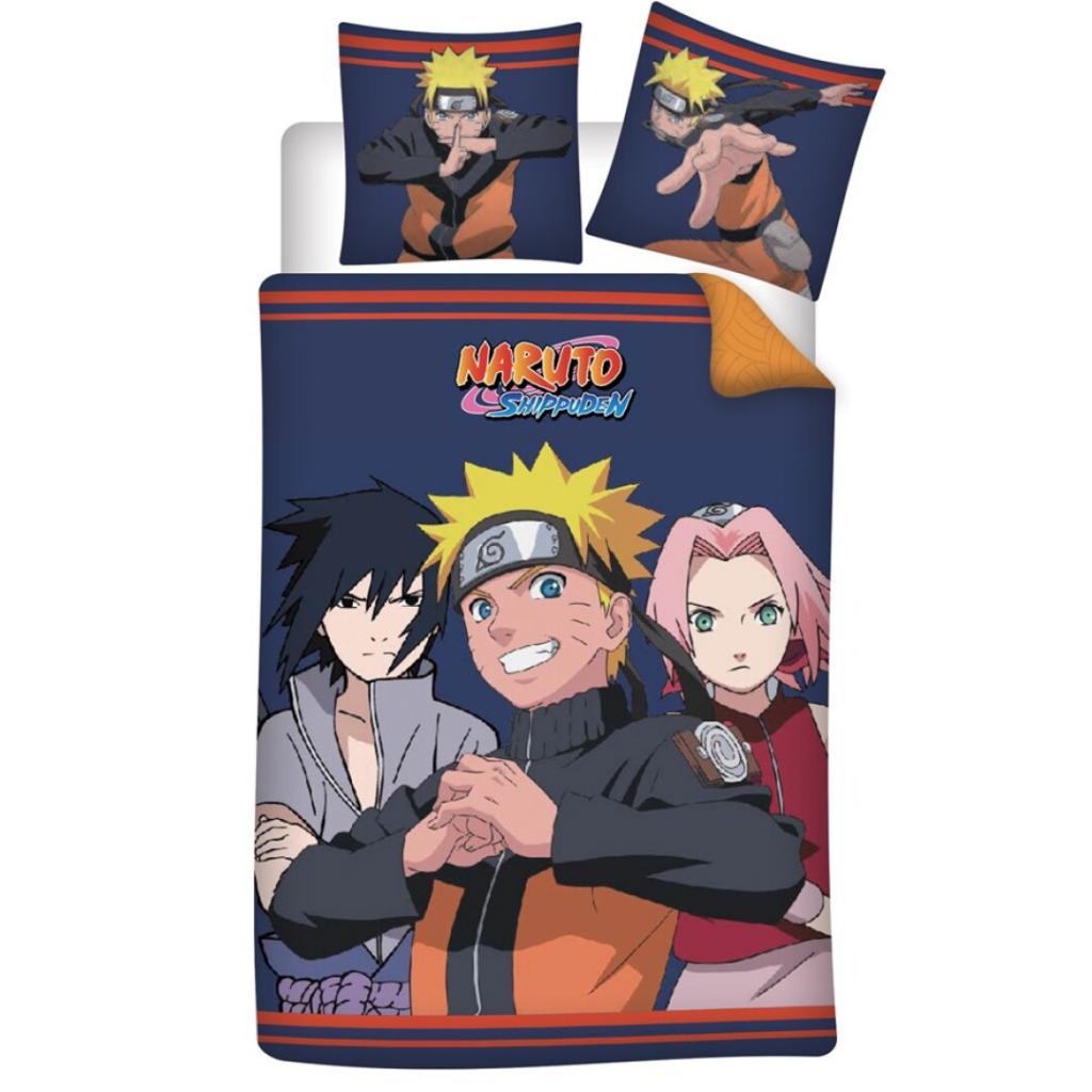 NARUTO - Friends - Parure de lit 140x200cm - '100% microfibre'