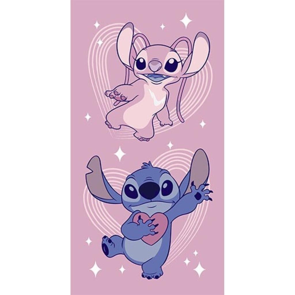 LILO & STITCH - Angel - Beach Towel 100% Polyester - 70x140cm