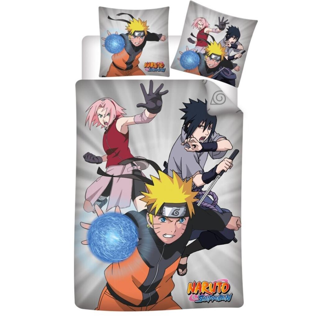 NARUTO SHIPPUDEN - Trio - Duvet Cover 140x200cm - '100% Polyester'