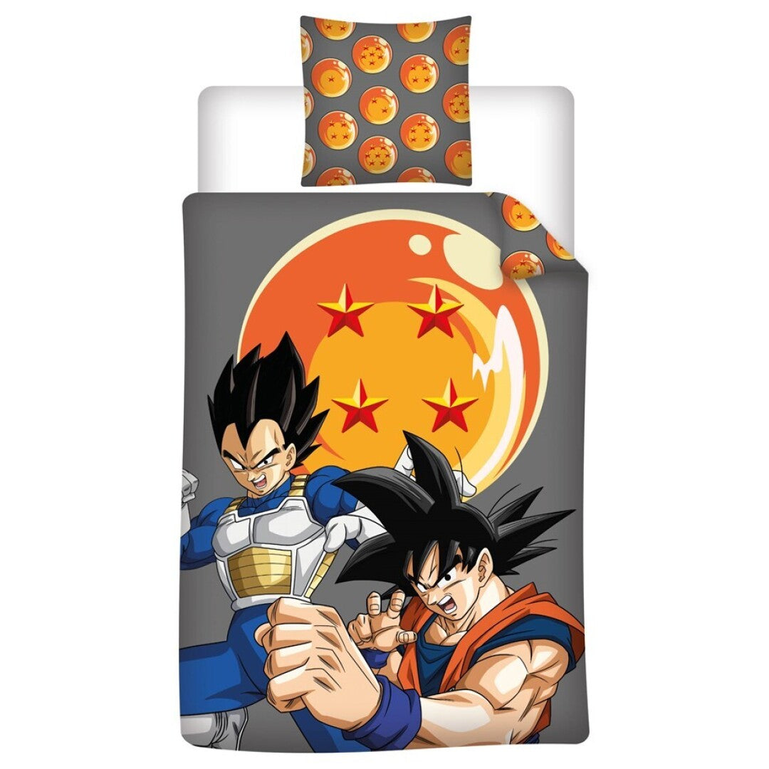 DRAGON BALL Z - Goku & Vegeta - Duvet Cover 140x200cm + 65x65cm