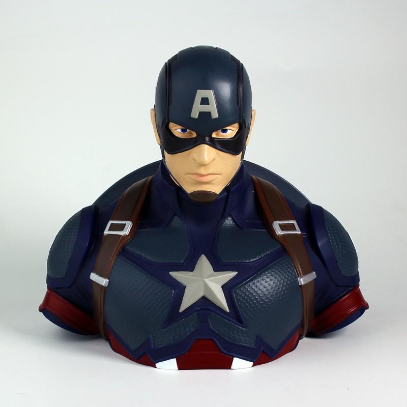 MARVEL - Captain America Avengers Endgame - Tirelire buste 20cm