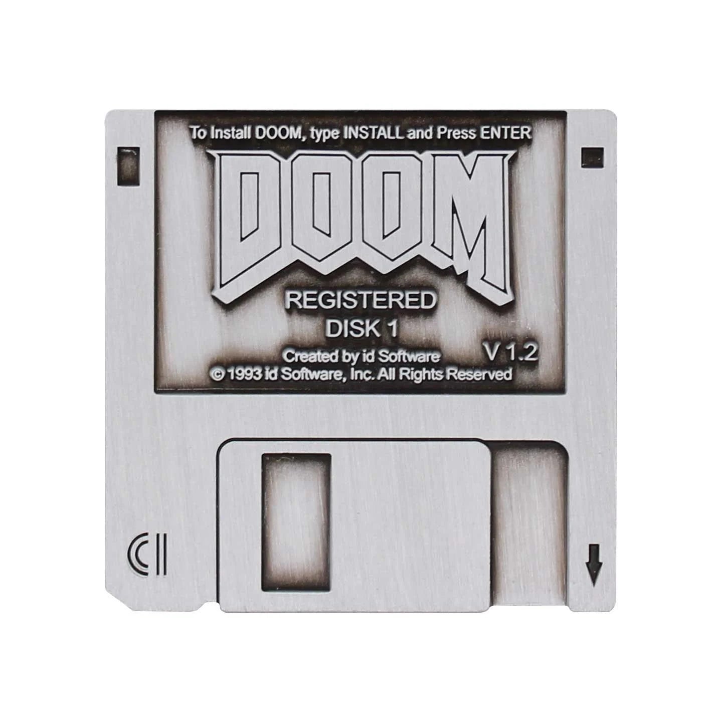 DOOM - Floppy Disk - Limited Edition Pin's