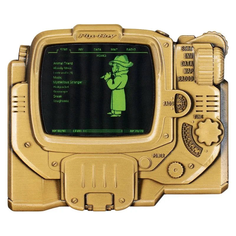 FALLOUT - Pip-Boy Lenti. "Mysterious Stranger" - Ingot Limited Edition