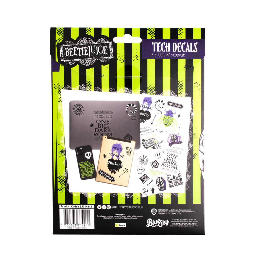 BEETLEJUICE - Gadget Decals for Device & Worspace