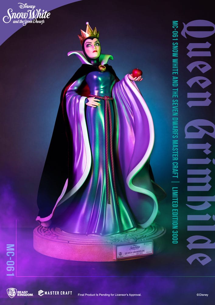 SNWO WHITE - Queen Grimhilde - Statue Master Craft 41cm