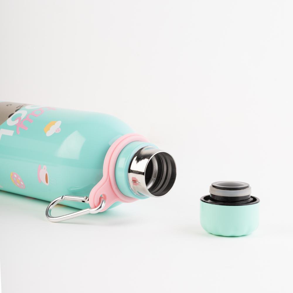 PUSHEEN - Bouteille en Acier Inoxydable Isotherme - 500 ml