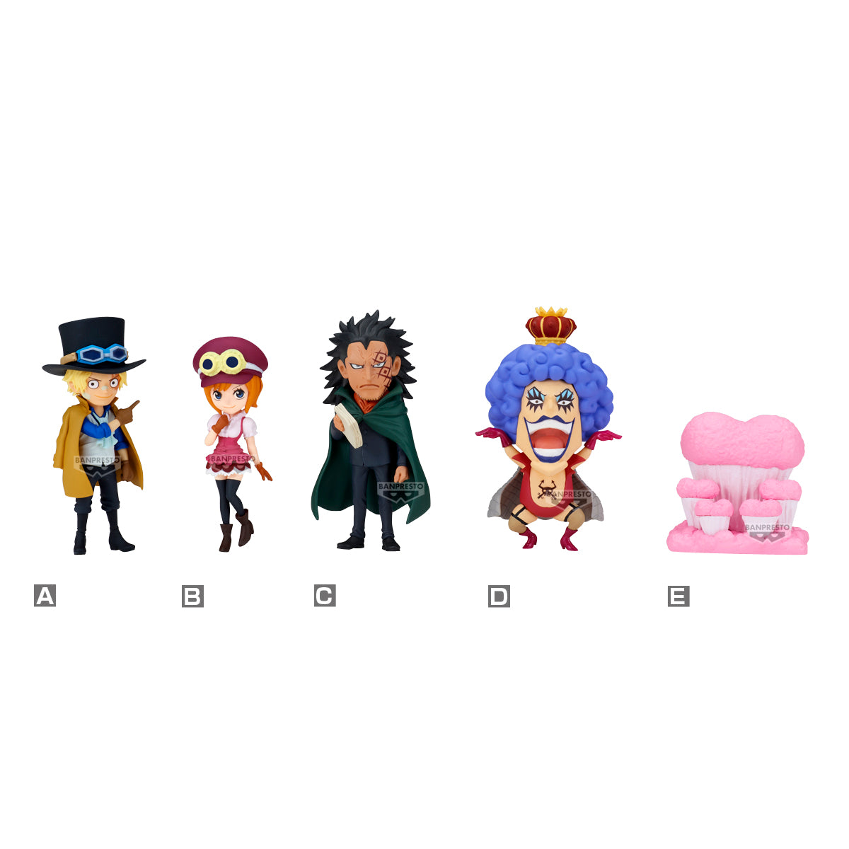 ONE PIECE - WCF Kamabakka Kingdom - Assortiments 12 Figurine 7cm