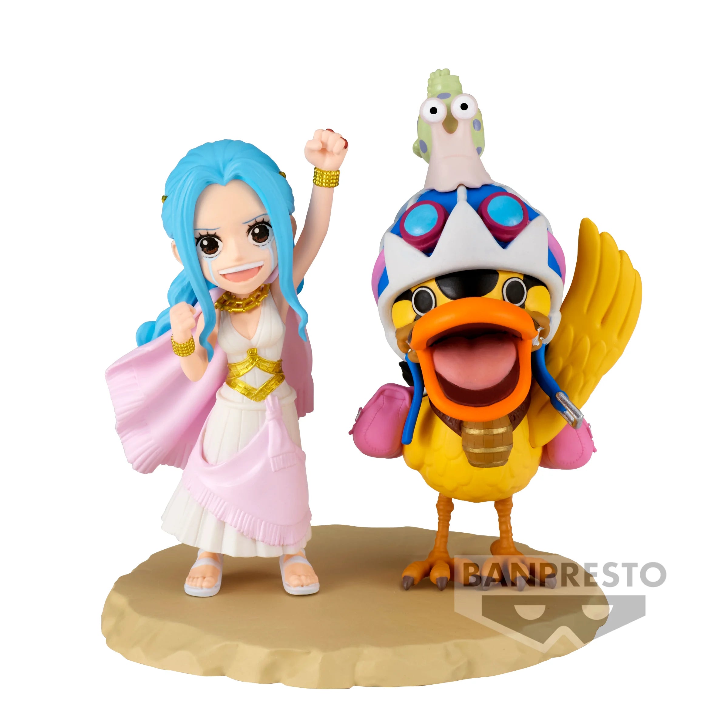 ONE PIECE - Nefel Tari Vivi & Karoo - Figure WCF Log Stories 7cm