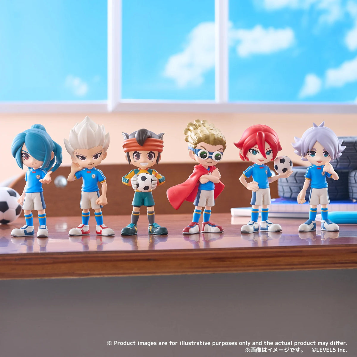 PalVerse Inazuma Eleven Victory Road - Figurine Blind Box 9cm (6pcs)