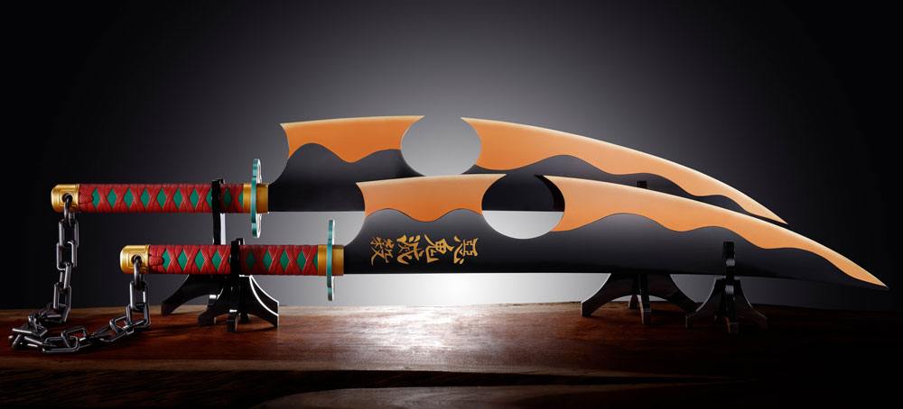 DEMON SLAYER - Nichirin Tengen Uzui Sword - Réplique Proreplica 110cm