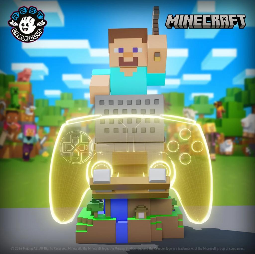 MINECRAFT - Steeve - Controller & Phone Support - 20cm