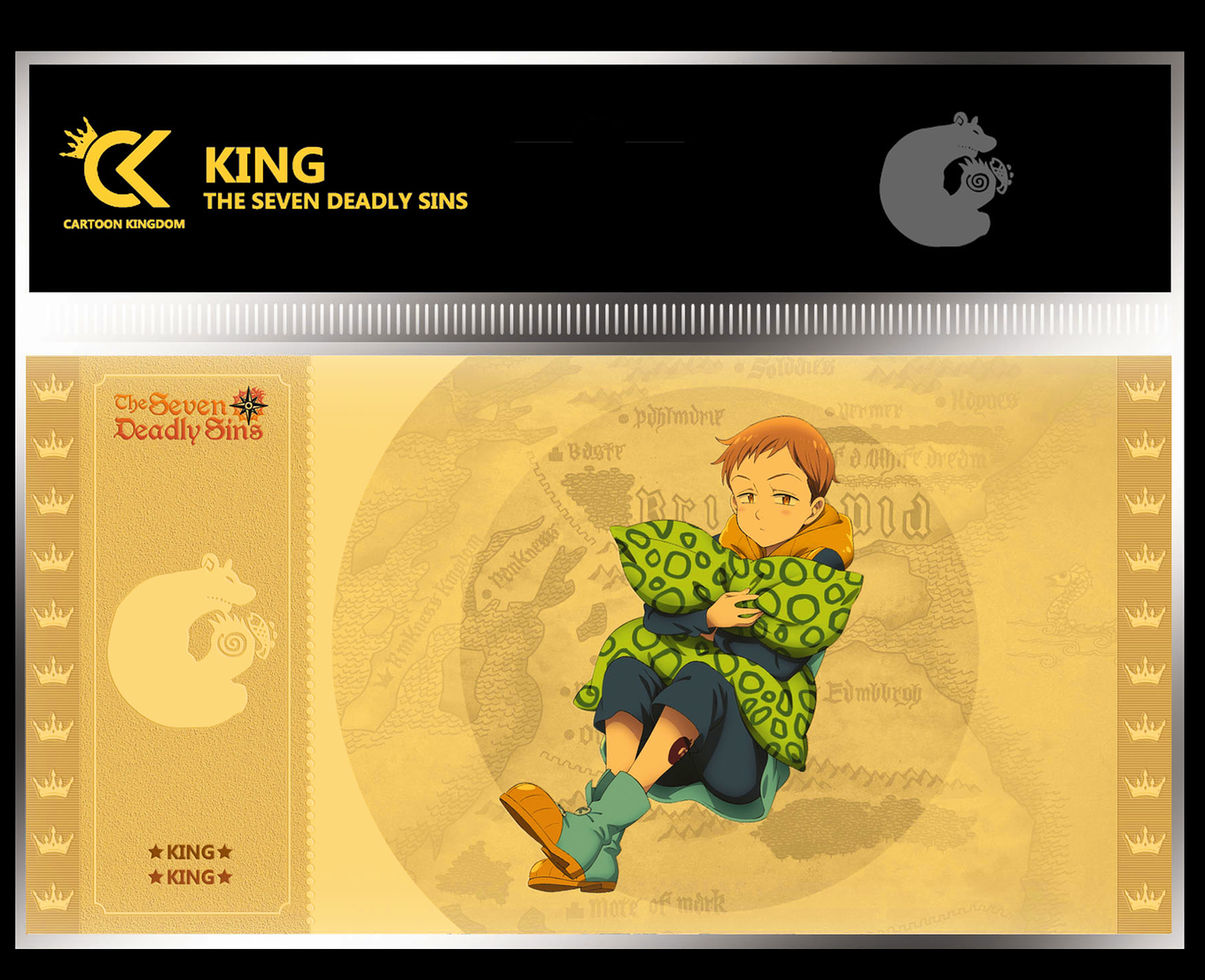 SEVEN DEADLY SINS - King - Golden Ticket