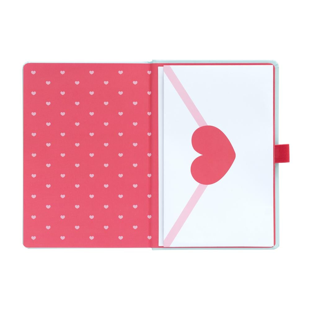 PUSHEEN - Love - Notebook + Stylo-Bille Lumineux - Format A5