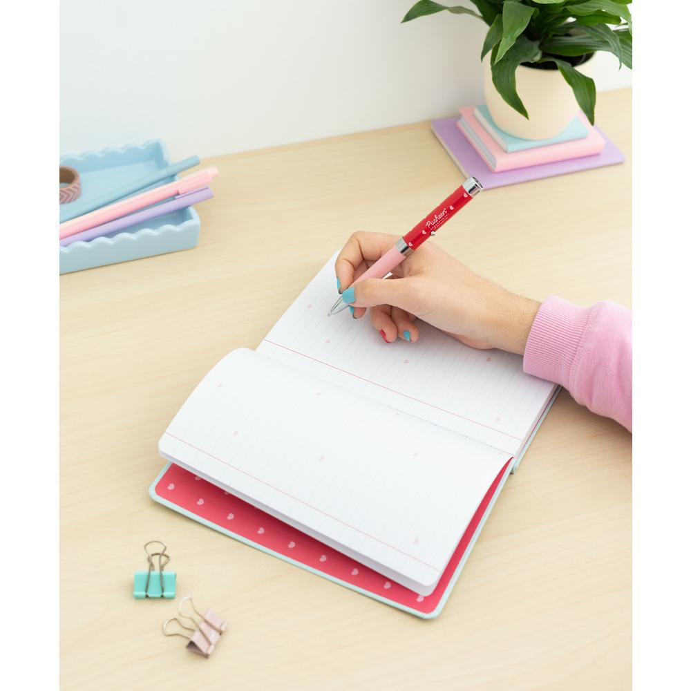 PUSHEEN - Love - Notebook + Stylo-Bille Lumineux - Format A5