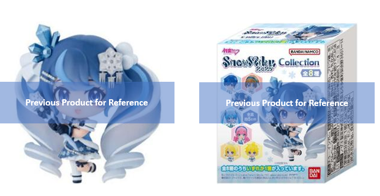 HATSUNE MIKU - Snow Miku 2026 Collection - Assortiment 8 Figure 5cm