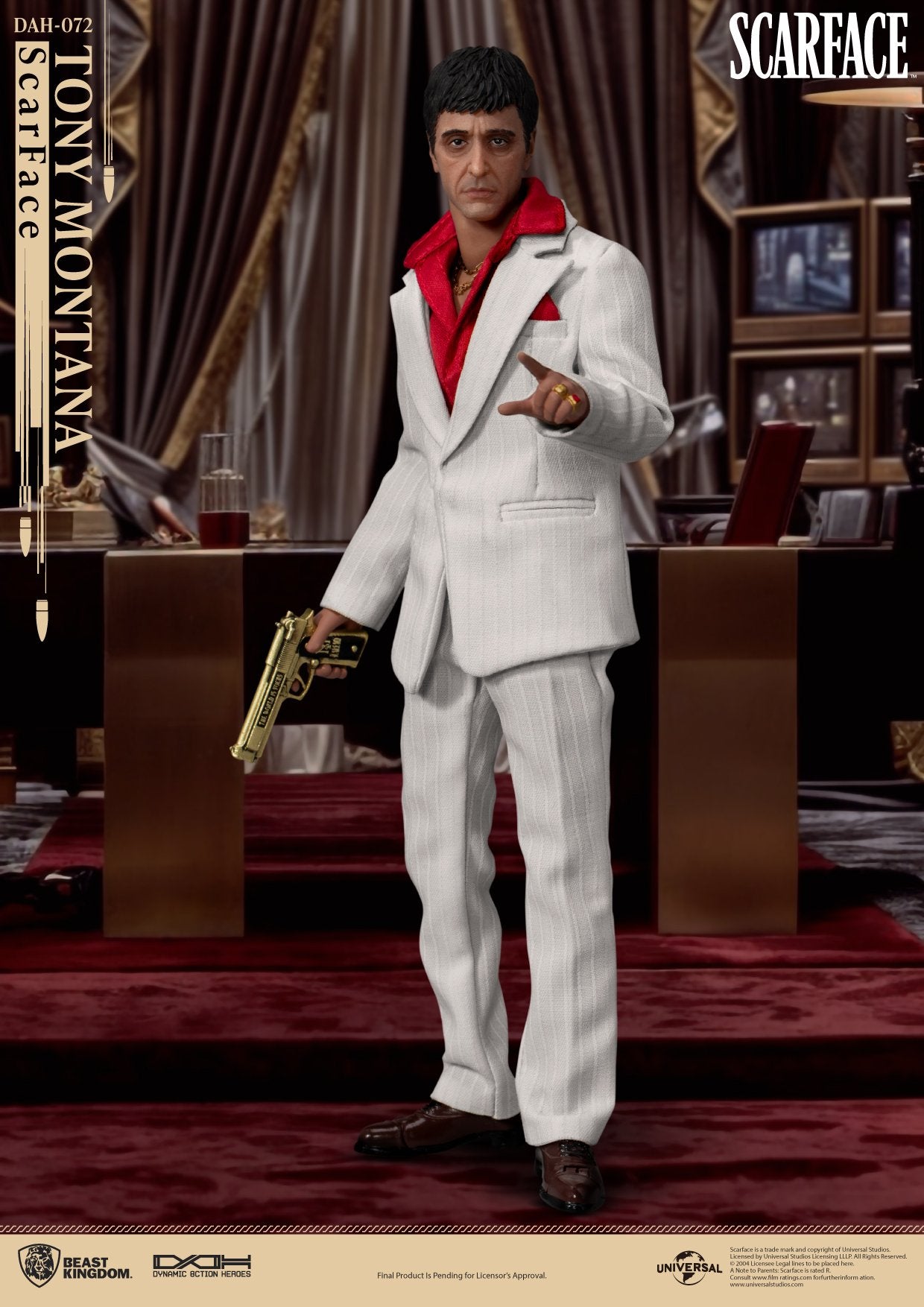 SCARFACE - Tony Montana - Dynamic Action Heroes 20.5cm