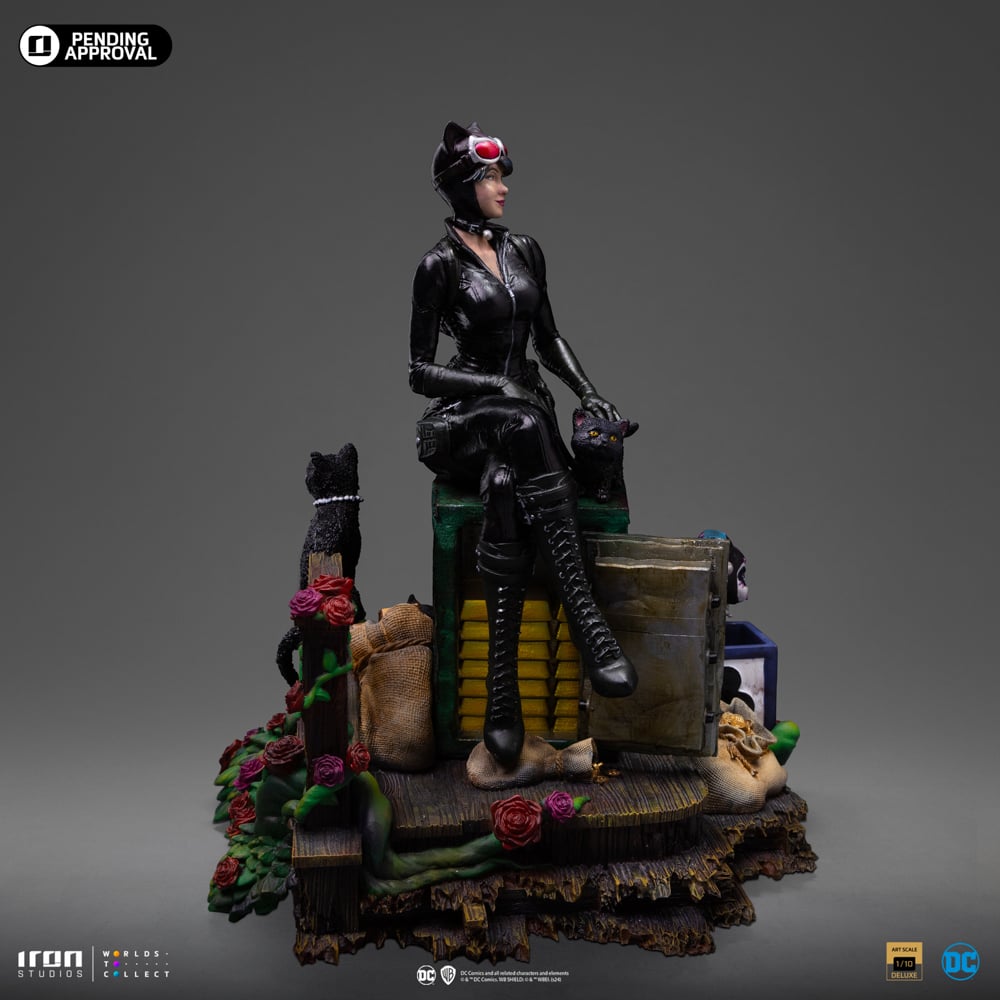 DC - Catwoman - Statuette Art Scale 1/10 Deluxe 21.5cm