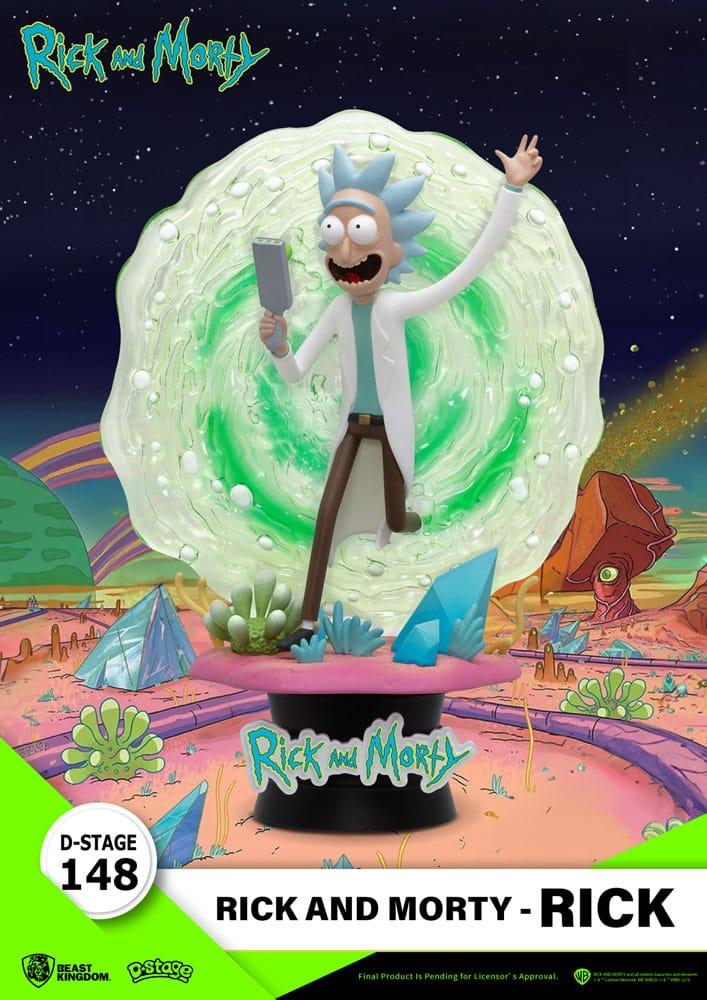 RICK & MORTY - Rick - Diorama D-Stage 14cm