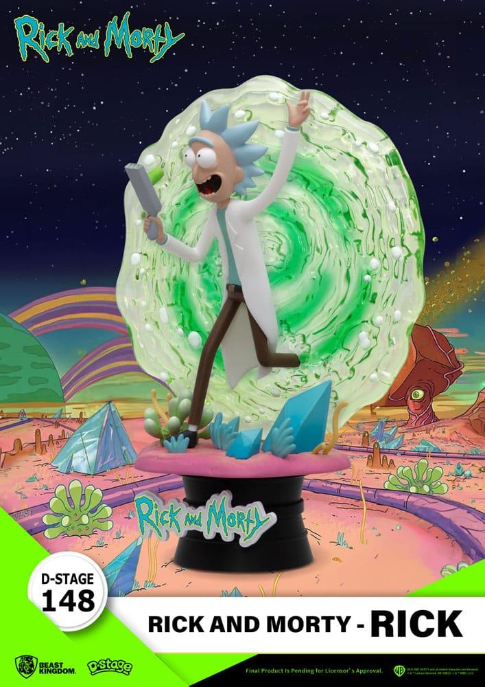 RICK & MORTY - Rick - Diorama D-Stage 14cm