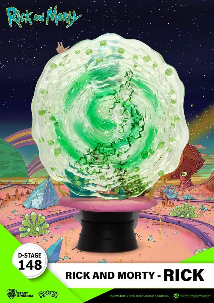 RICK & MORTY - Rick - Diorama D-Stage 14cm