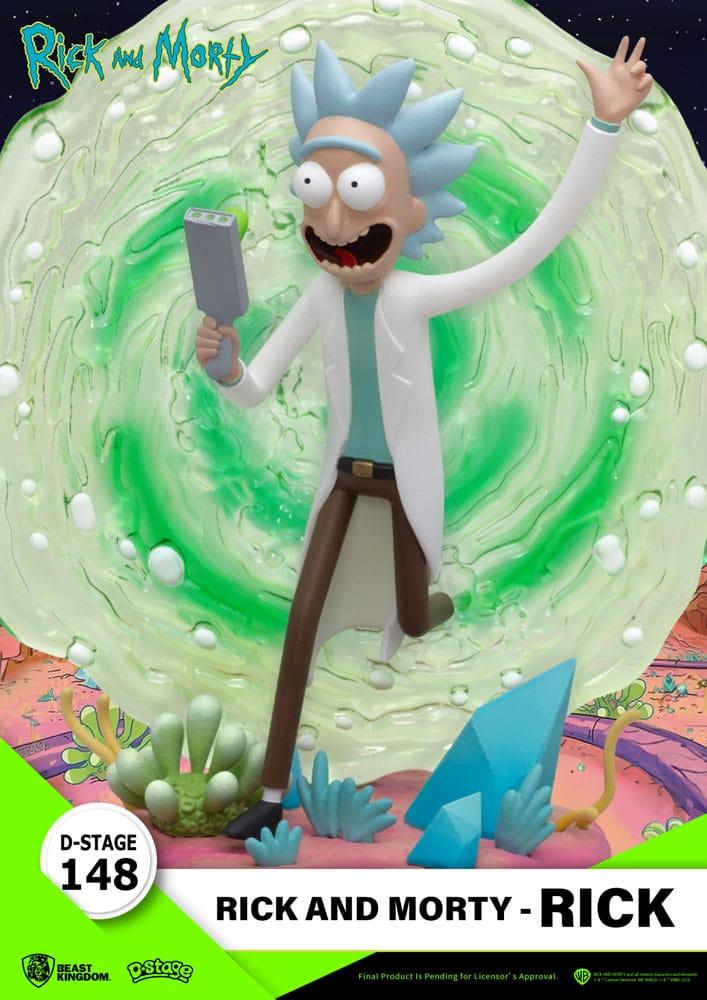 RICK & MORTY - Rick - Diorama D-Stage 14cm