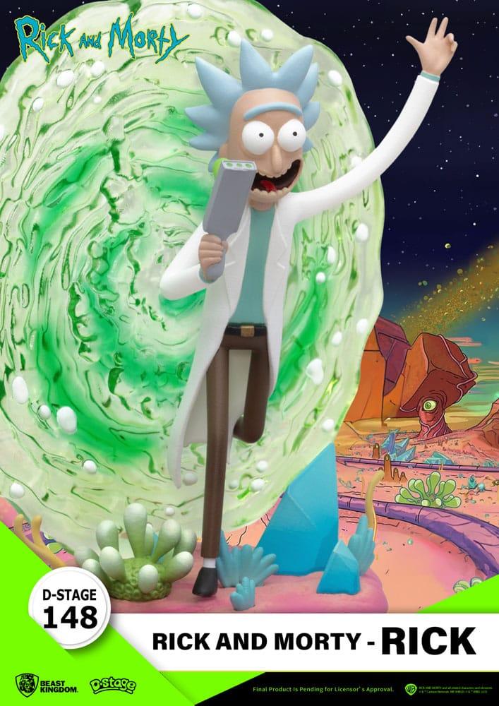 RICK & MORTY - Rick - Diorama D-Stage 14cm