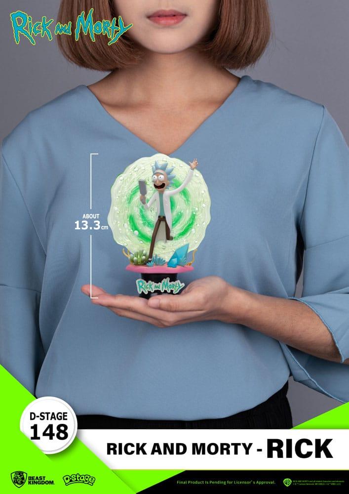 RICK & MORTY - Rick - Diorama D-Stage 14cm