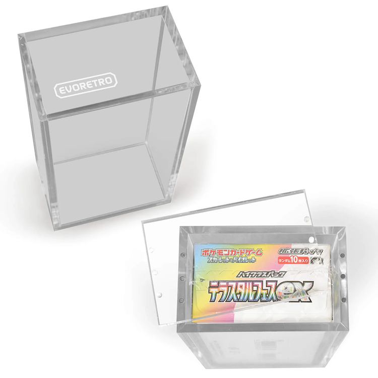 EVORETRO - Acrylic Case For Small Display Pokemon Japanese 1pc