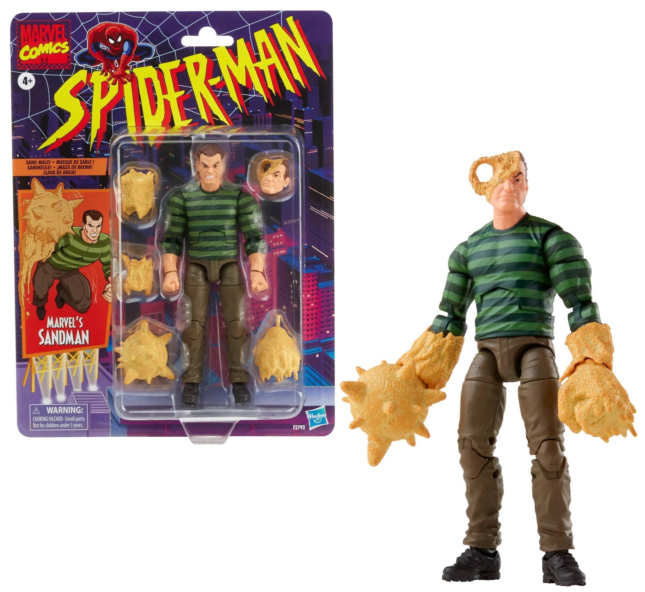 SPIDER-MAN - Homme-Sable - Figurine Legends Series 15cm