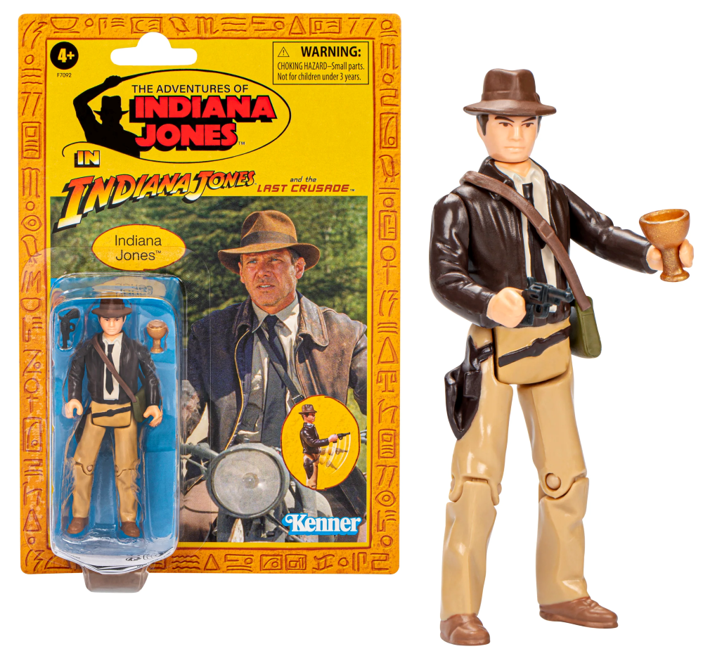 INDIANA JONES 3 - Indiana Jones - Figure Retro Colection 10cm