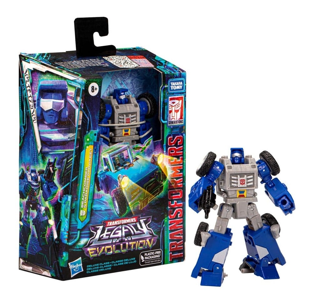 TRANSFORMERS - Beachcomber - Figurine Legacy Evolution Deluxe 14cm