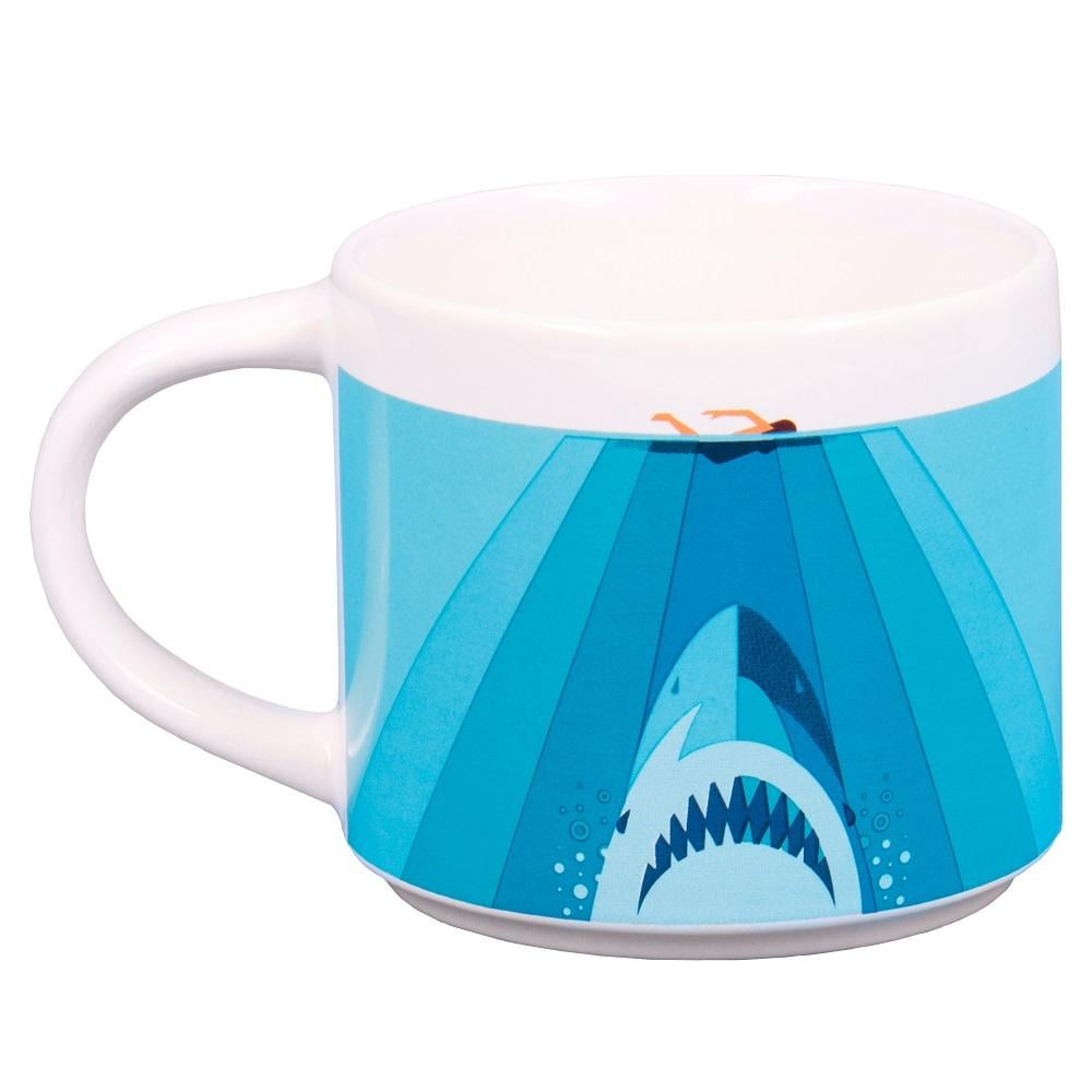 JAWS - Gift Box - Mug 250 ml + Coaster + Keyring