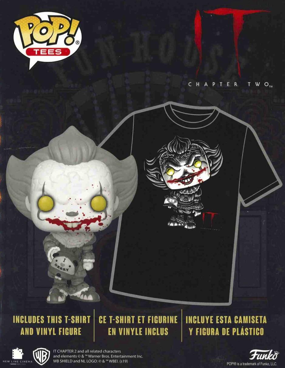 IT - POP! & Tee Set - Pennywise - L
